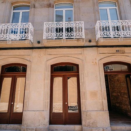 Apartamentos Rua Vella Caldas De Reis Dış mekan fotoğraf