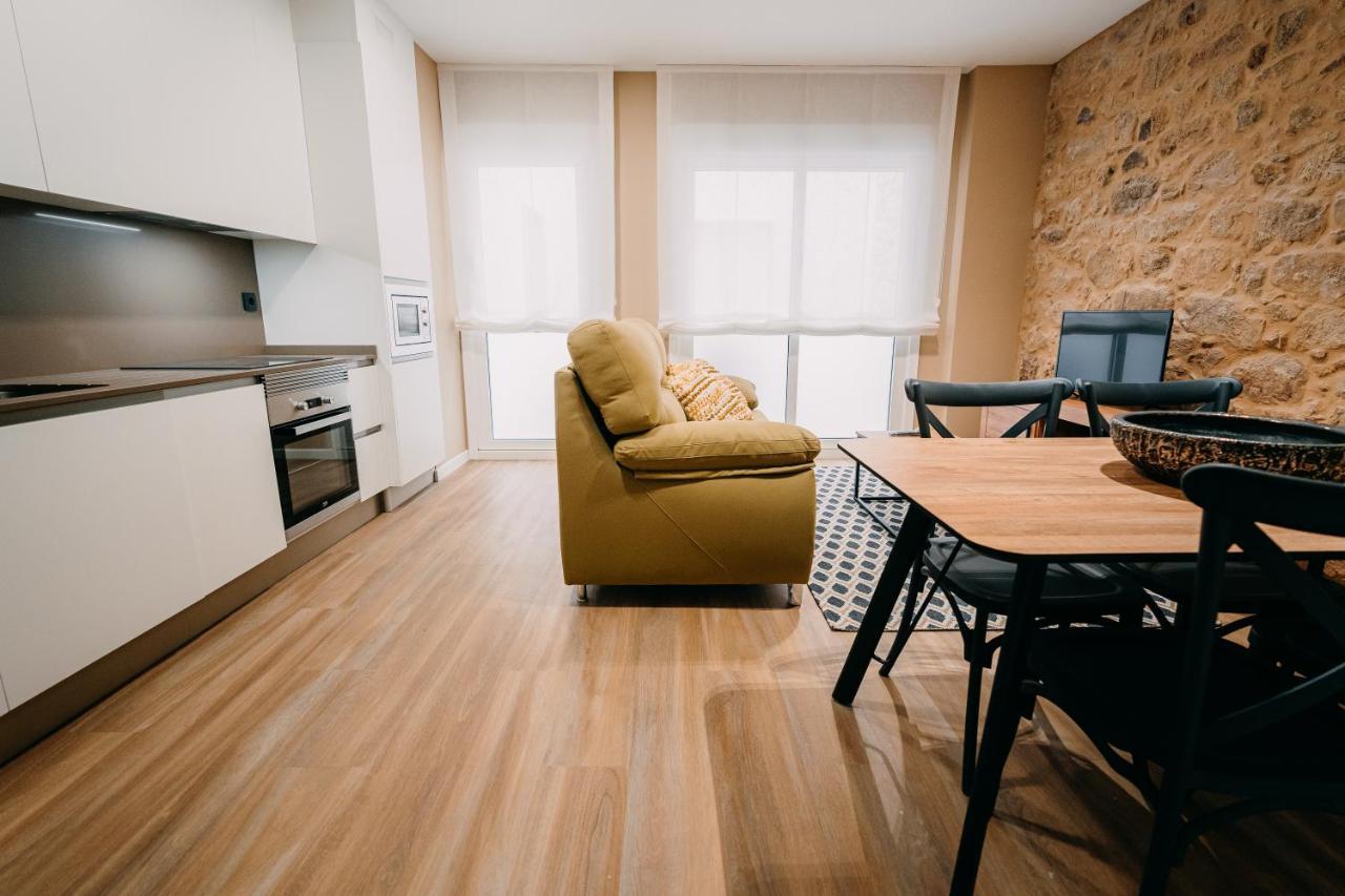 Apartamentos Rua Vella Caldas De Reis Dış mekan fotoğraf