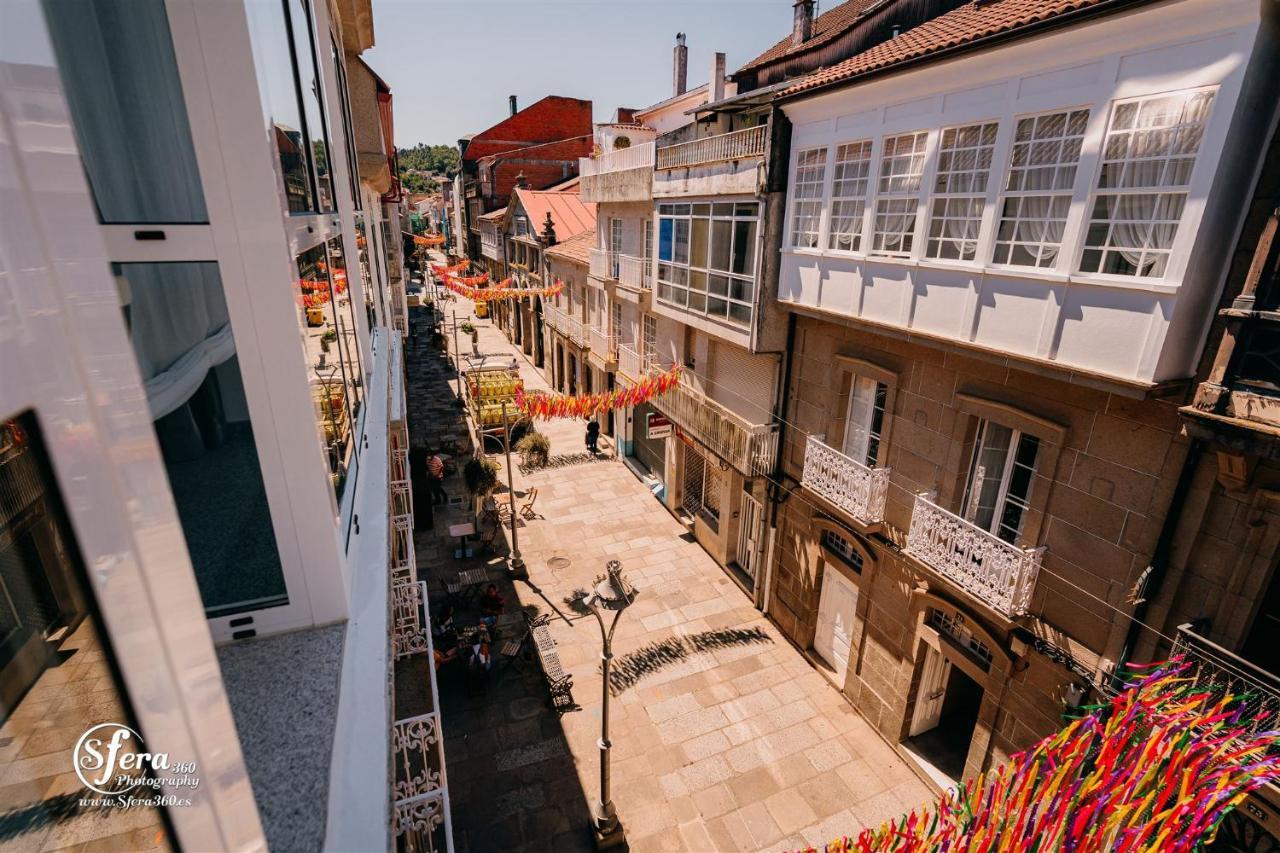Apartamentos Rua Vella Caldas De Reis Dış mekan fotoğraf